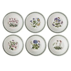 PORTmeIRION 波特玫琳恩 印花湯碗 6入, 1組, 混色
