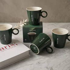 PAULUS New 即溶咖啡杯, 4個, 綠色