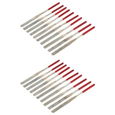 鑽石扁平銼刀 140mm 10入 + 收納盒套組, 2套