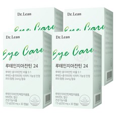 닥터린 루테인 지아잔틴 24, 30정, 4개