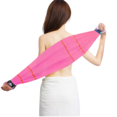 특대형 와이드 때타올, 레드, 1개입, 1개