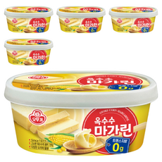 오뚜기 옥수수 마아가린, 200g, 5개