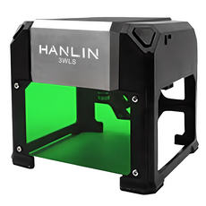 HANLIN 升級3W迷你簡易雷射雕刻機 3WLS, 1台