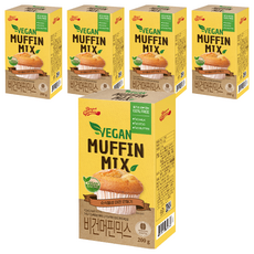 Bread Garden 純素瑪芬預拌粉, 5個, 200g