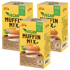 Bread Garden 純素瑪芬預拌粉, 3個, 200g