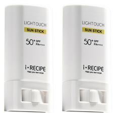 i-RECIPE 清爽淨透防曬棒 SPF50+ PA++++, 15g, 2個