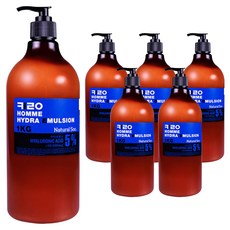 KIROCOS Natural Soo男士保濕乳液, 1kg, 6個