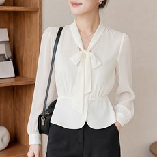 LUNA GIRL Breeze 蝴蝶結襯衫 L24SPBL121803