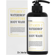 Dr.Verte 維他命C水滴保濕沐浴乳, 500ml, 1入