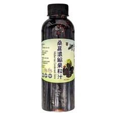 老農手摘 桑葚濃縮果粒汁, 600g, 1瓶