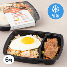 다즐샵 맛있는 새우볶음밥 & 해물 닭가슴살 완자 (냉동), 250g, 6팩