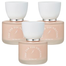 THE FACE SHOP 菲詩小舖 fmgt 台灣公司貨 貼妝無瑕粉底液 SPF20 PA++ 30ml, 203, 3瓶