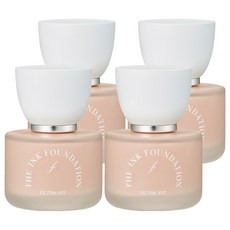 THE FACE SHOP 菲詩小舖 fmgt 台灣公司貨 貼妝無瑕粉底液 SPF20 PA++ 30ml, 203, 4瓶