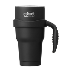 comet 真空不鏽鋼保溫杯組, 黑色, 900ml, 1組