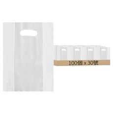 天運包裝 PE透明素面塑膠袋 30號, 1個, 100個裝