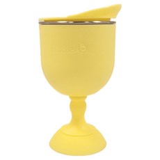 美國little.b 316雙層不鏽鋼三用學飲杯 精靈黃 寶寶學飲杯 零食杯, 1個