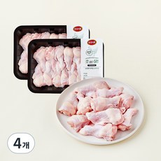 무항생제 인증 갓잡은 닭 봉 (냉장), 400g, 4개