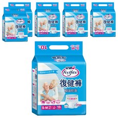 Feelfree 安親 瞬吸乾爽復健褲 S-M 22~35吋 6包, 10片
