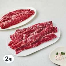 미국산 갈비살 원육 리테일팩 초이스 (냉장), 2개, 800g