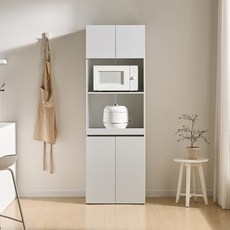 서울소호 LPM 1800 키큰 밥솥 선반 오브 주방 렌지대 방문설치, 그레이, 5단