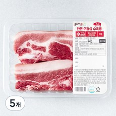곰곰 한돈 오겹살 수육용 (냉장), 5개, 1kg