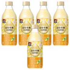 QUAKER 桂格 油切享纖白柚檸檬飲, 450ml, 5瓶