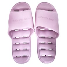 素色浴室排水拖鞋 HOME SLIPPERS, 淺紫色, 1雙