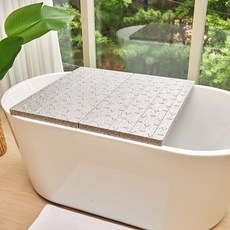 ALTTEURI 方形浴缸蓋 B款, 1套, 木炭