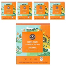 咖啡豆滴袋咖啡摩卡Java混合, 10g, 5包, 5盒