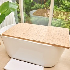 ALTTEURI 方形浴缸蓋 C款, 1套, 蜜桃色