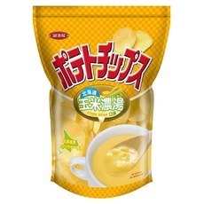 KOIKEYA 湖池屋 POTATO CHIPS 北海道玉米濃湯口味洋芋片, 500g, 1包