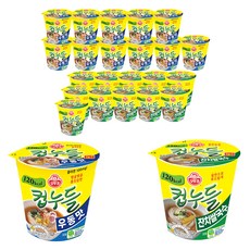 오뚜기 컵누들 잔치쌀국수 34.2g 12p + 우동맛 38.1g 12p, 1세트