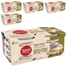 햇반 찰잡곡밥, 210g, 40개