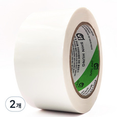 Shin Hung 白色封箱膠帶 80m, 2個