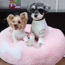 affetto 寵物用 經典甜甜圈坐墊, 粉紅色, 1個