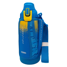 THERMOS 膳魔師 保冷瓶 FHT-800F, 800ml, SUS304雙層不銹鋼, 藍色 BL-C, 1個