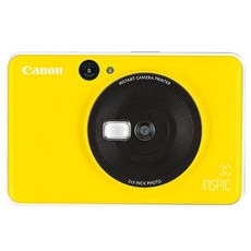 Canon 佳能 Inspik C 即時相機 CV-123A + 相紙 10p, CV-123A-BBY（黃色）, 1套