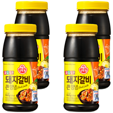 OTTOGI 不倒翁 大容量排骨調味醬, 840g, 4罐