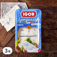 이고르 고르곤졸라 돌체 치즈, 150g, 1개입, 3개
