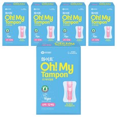 화이트 오 마이 탐폰, 슈퍼, 12개입, 5개