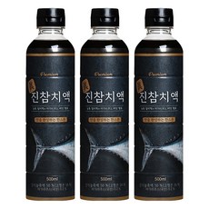 프리미엄 진참치액, 500ml, 3개