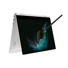 삼성전자 2022 갤럭시북2 프로360 13.3, NT930QEW-A51AS, WIN11 Home, 16GB, 256GB, 코어i5, 실버