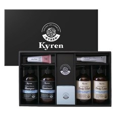 KYREN 保濕洗沐禮盒(洗髮精+護髮素+沐浴露+身體乳液+護手霜+頭皮清潔刷+頭皮護理精華 甜蜜花束), 1組