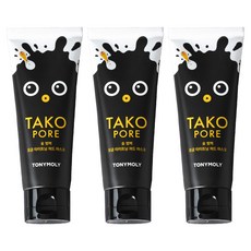 TONYMOLY TAKO PORE木炭毛孔緊緻泥膜, 1條, 3條
