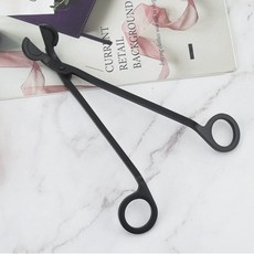 Laventia 蠟燭燭芯修剪剪刀, 黑色, 1個