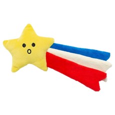 Dogfeet 寵物星球 系列玩具 20x9cm, 流星 黃色, 1個