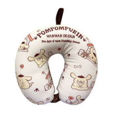 Sanrio 三麗鷗 布丁狗 頸枕, 甜蜜好友 黃色