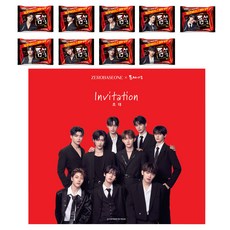 Teumsae 縫隙拉麵 極地麻辣湯麵 ZEROBASEONE特別包裝組 9包入, 1組