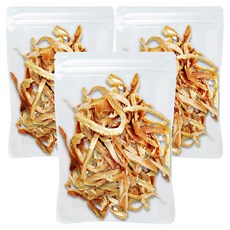 bada moa 燒烤酥脆魷魚絲, 100g, 3包