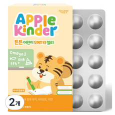 APple Kinder 強健兒童 rTG Omega-3 軟糖, 2個, 57g